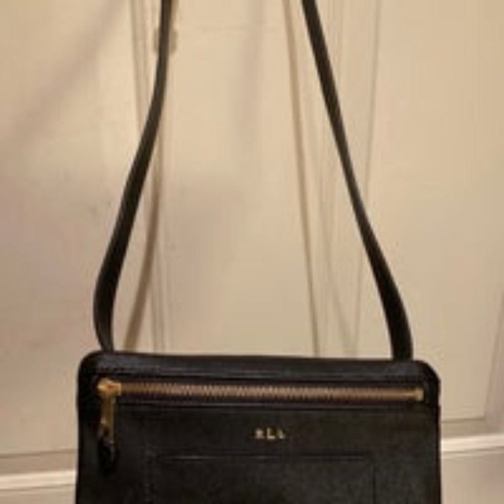NWOT Ralph Lauren Black Winston Belt Bag